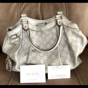 Authentic Gucci Sukey Monogram Guccissima Leather